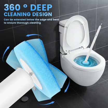 Hygienic No-Touch Toilet Cleaning System