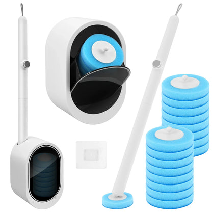 Hygienic No-Touch Toilet Cleaning System