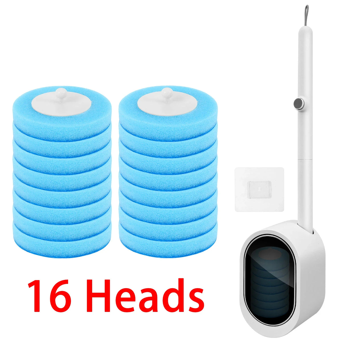 Hygienic No-Touch Toilet Cleaning System